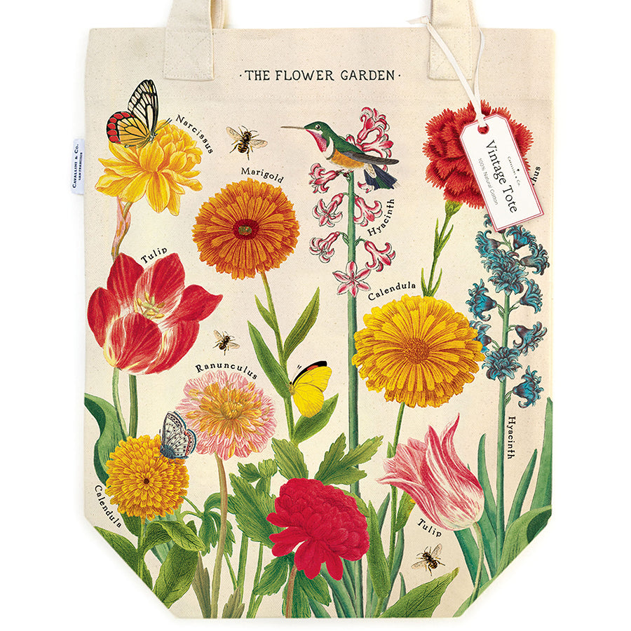 Cavallini & Co -  Flower Garden Tote Bag