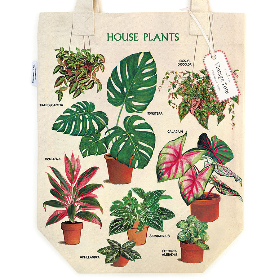 Cavallini & Co - House Plants Tote Bag