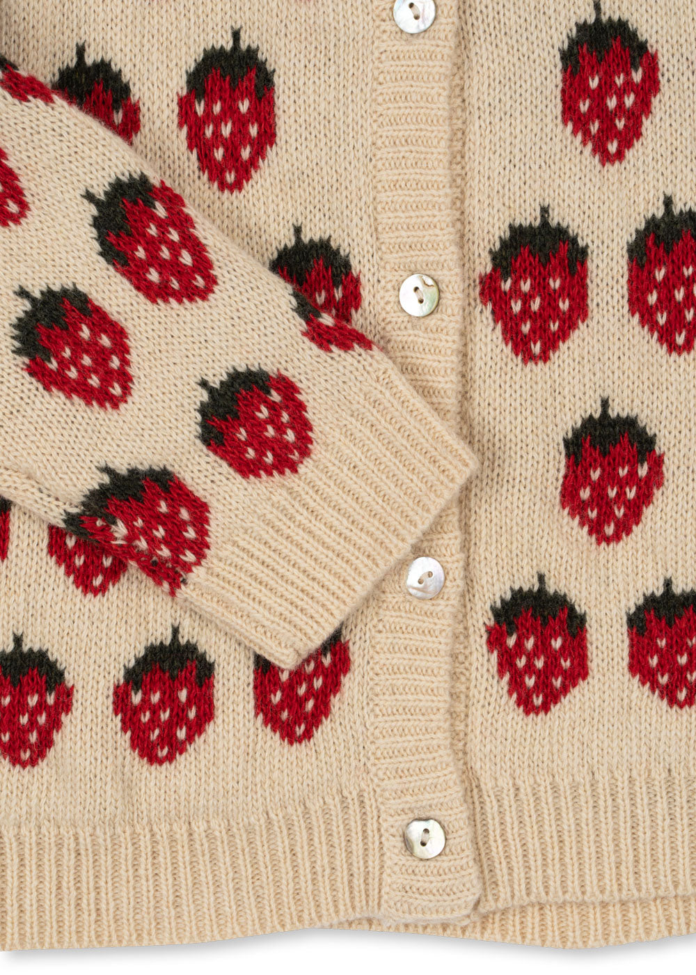 Konges Slojd - Belou Knit Cardigan - Strawberry