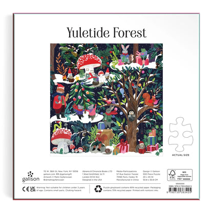 Yuletide Forest - 500 Piece Jigsaw Puzzle