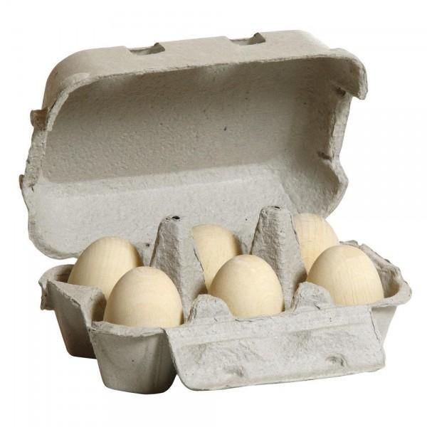 Erzi - Eggs White Sixpack - Erzi - littleyoyo.ca