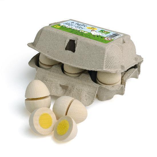 Erzi - Eggs to Cut Sixpack - Erzi - littleyoyo.ca
