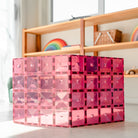 Connetix - Pastel Pink & Berry Base Plate - 2 Piece Magnetic Tiles - Connetix - littleyoyo.ca