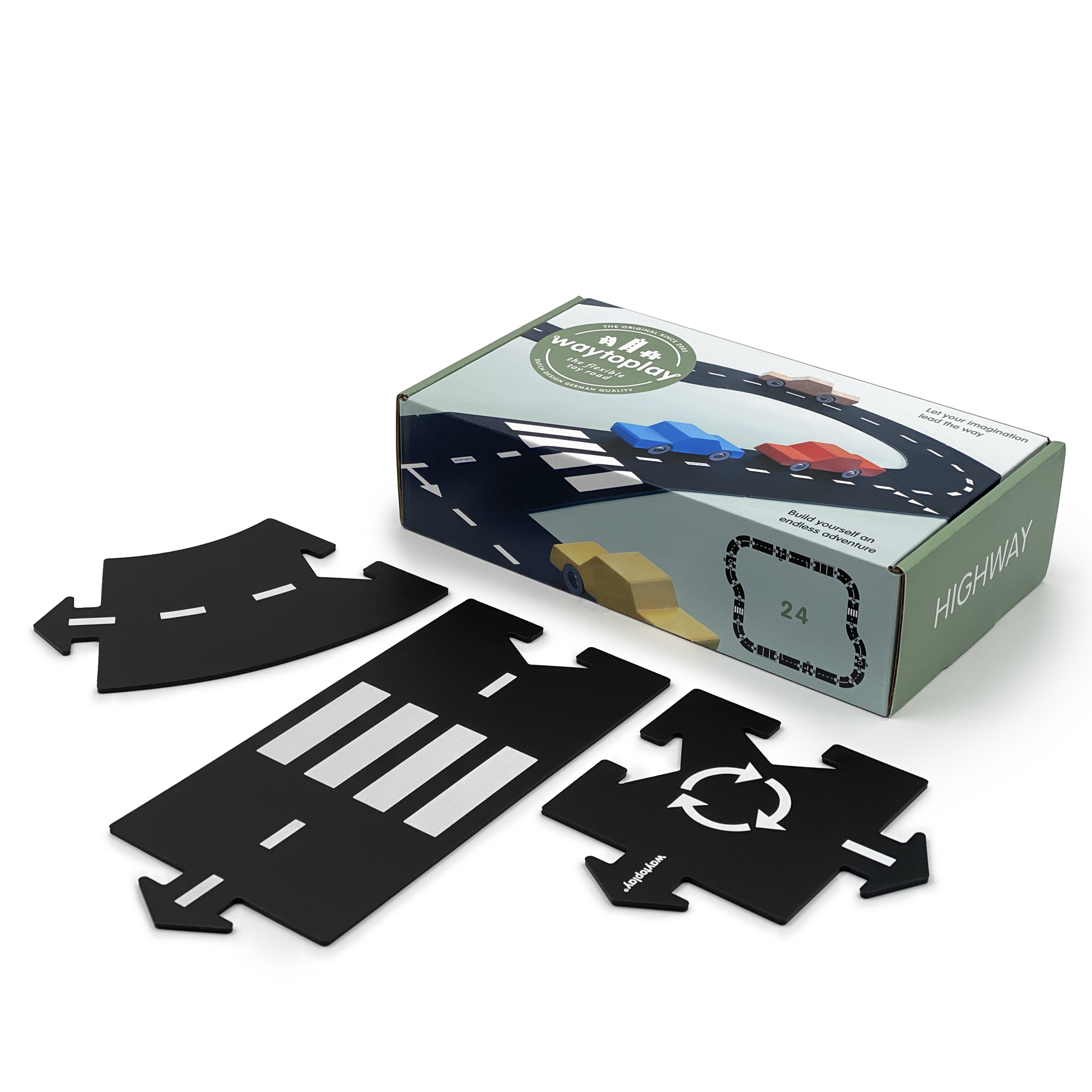 Waytoplay - Highway- 24 Pieces - Waytoplay - littleyoyo.ca