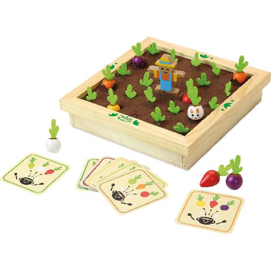 Vilac - Vegetable Gardener Memory Game - Vilac - littleyoyo.ca