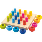 HABA - Rainbow Whirls Palette of Pegs - HABA - littleyoyo.ca