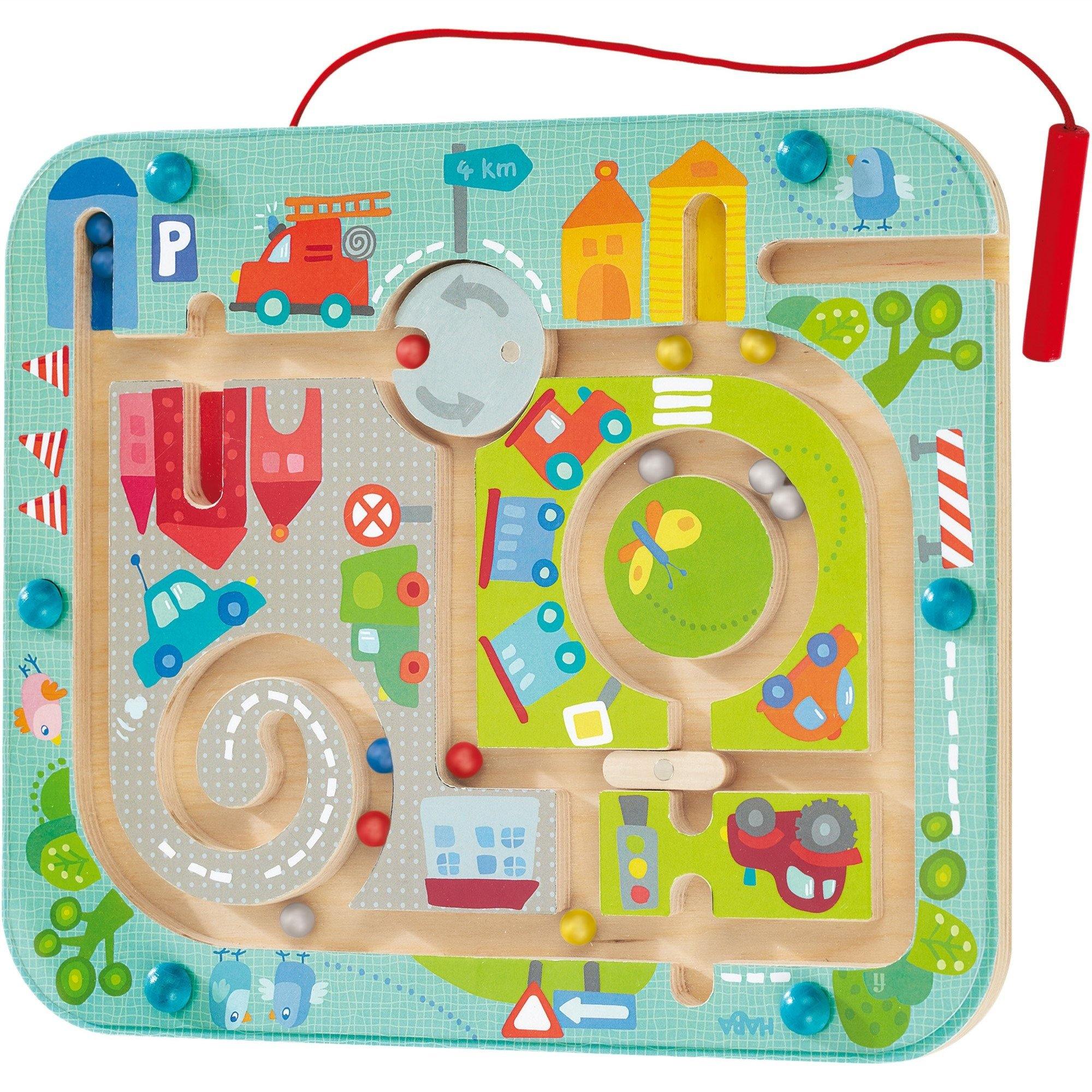 HABA - Magnetic Game Town Maze - HABA - littleyoyo.ca