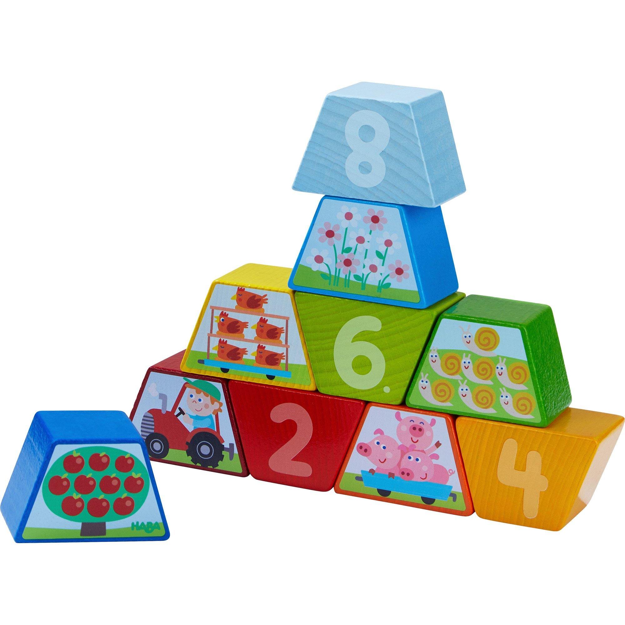 HABA - Numbers Farm Arranging Game - HABA - littleyoyo.ca