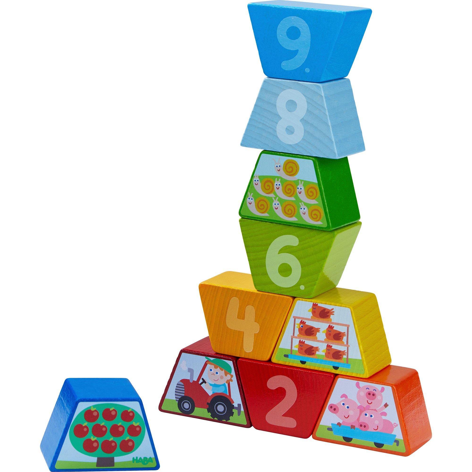 HABA - Numbers Farm Arranging Game - HABA - littleyoyo.ca