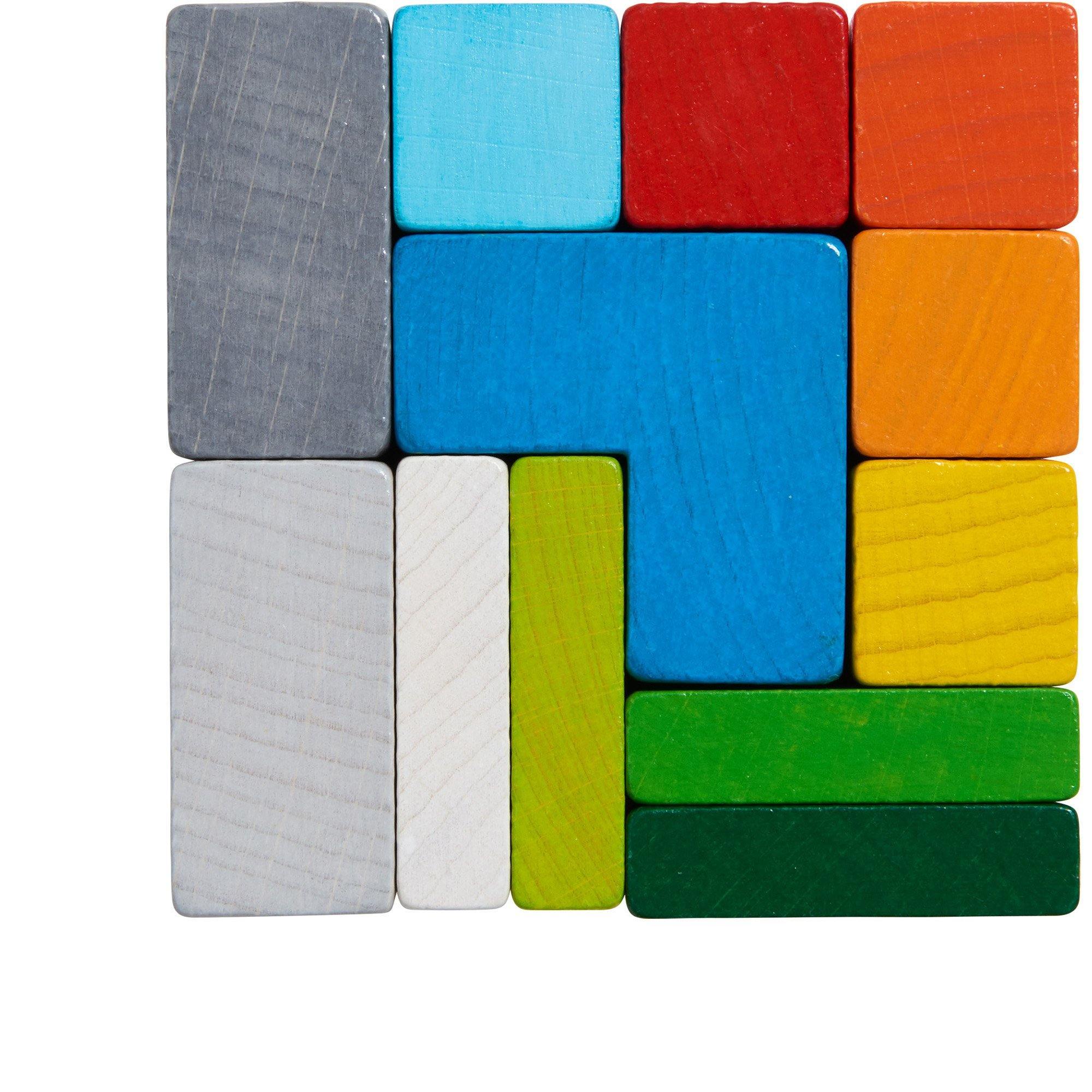 HABA - Chromatix Building Blocks - 3D Arranging game - HABA - littleyoyo.ca