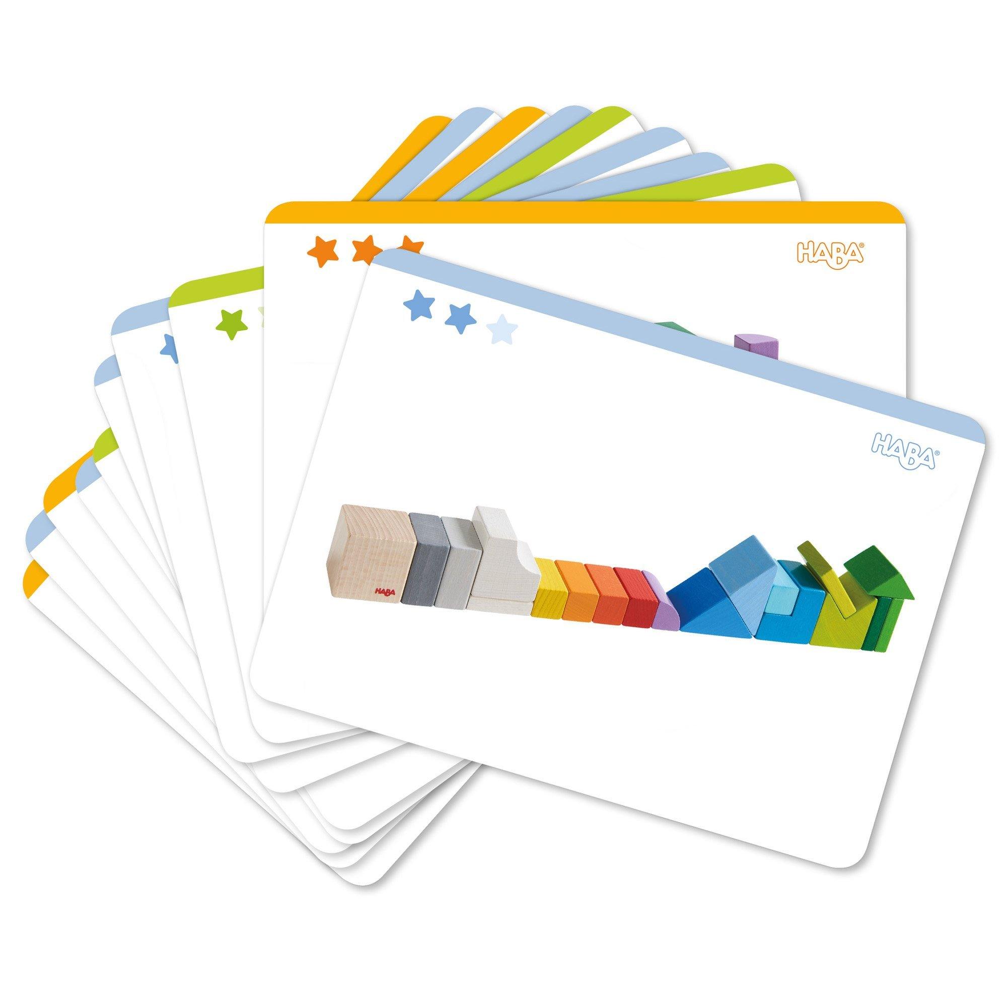 HABA - Chromatix Building Blocks - 3D Arranging game - HABA - littleyoyo.ca