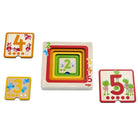HABA - Counting Friends Wood Layering Puzzle 1 to 5 - HABA - littleyoyo.ca