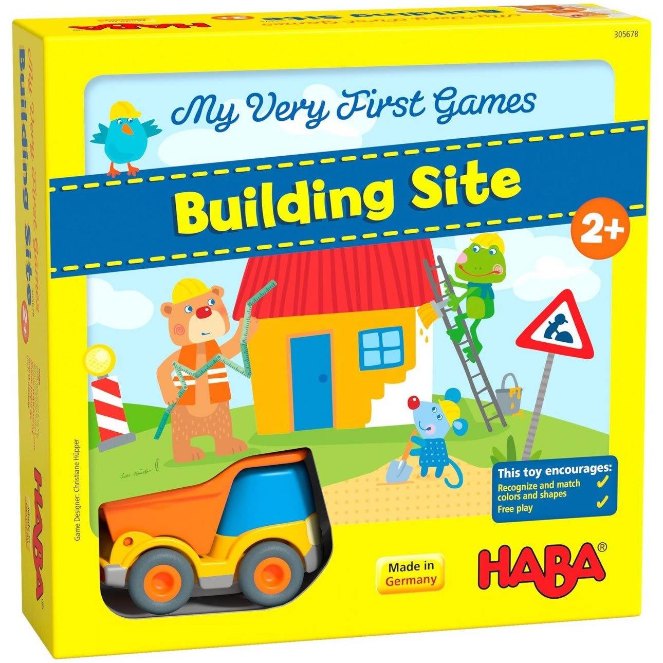 HABA - My Very First Games -Building Site - HABA - littleyoyo.ca