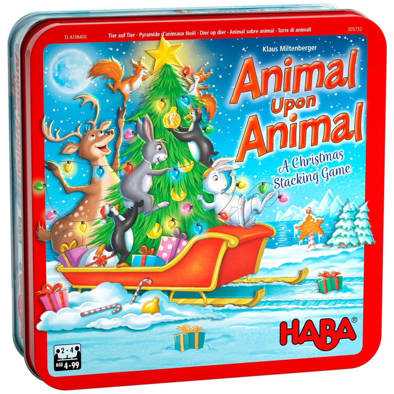 HABA - Animal Upon Animal Christmas - HABA - littleyoyo.ca