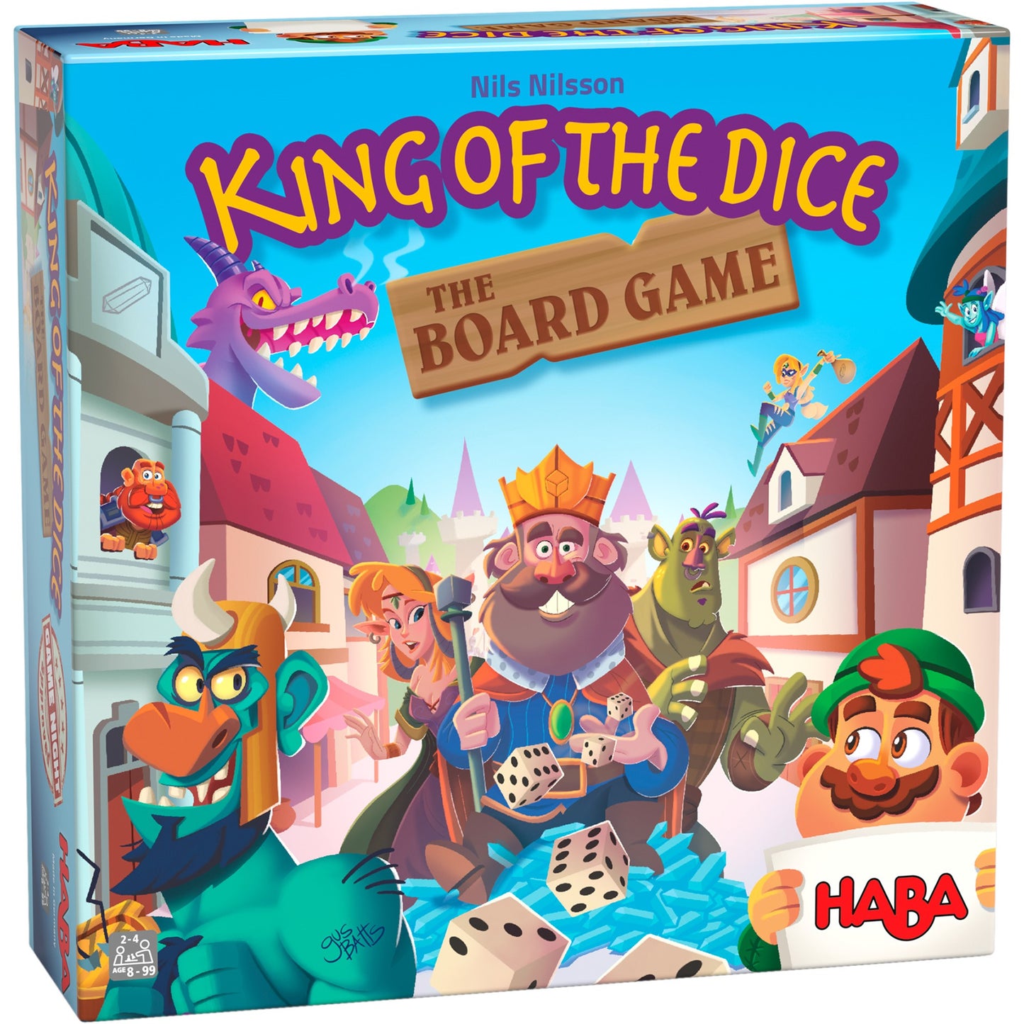 HABA - King of the Dice- the Board Game