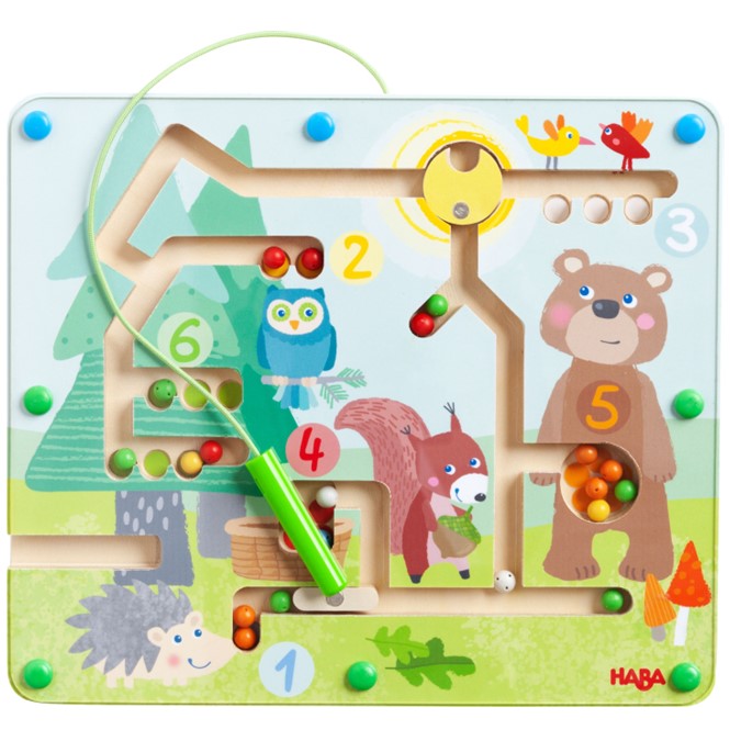 HABA - Magnetic Game Forest Animal Maze - HABA - littleyoyo.ca
