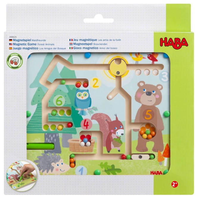 HABA - Magnetic Game Forest Animal Maze - HABA - littleyoyo.ca