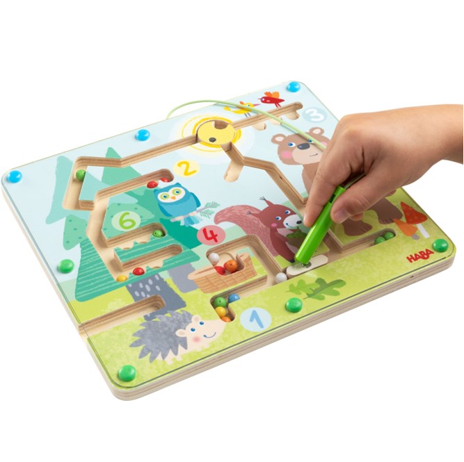 HABA - Magnetic Game Forest Animal Maze - HABA - littleyoyo.ca
