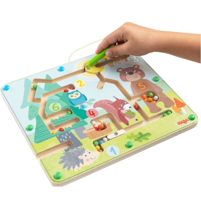 HABA - Magnetic Game Forest Animal Maze - HABA - littleyoyo.ca