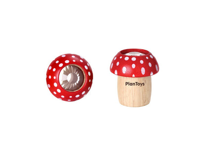 PlanToys - Mushroom Kaleidoscope Red