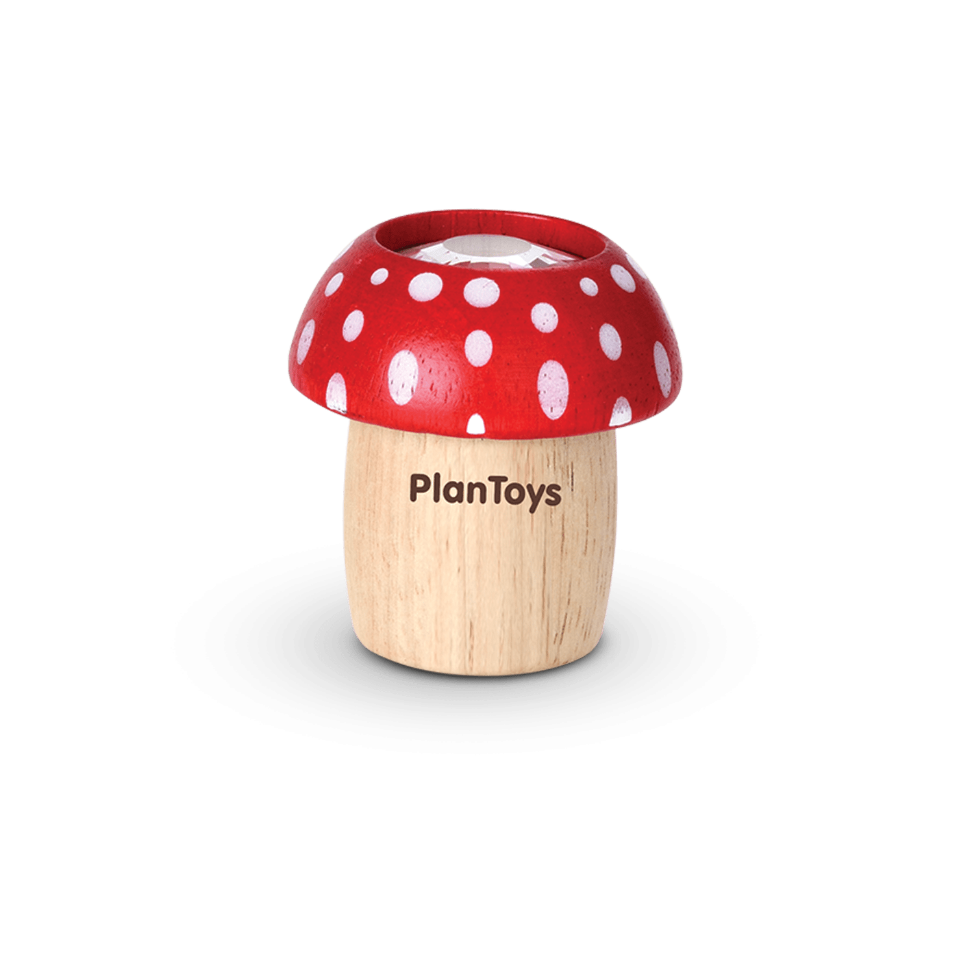 PlanToys - Mushroom Kaleidoscope Red - PlanToys - littleyoyo.ca