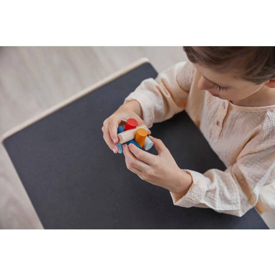 PlanToys - Log Puzzle - PlanMini - PlanToys - littleyoyo.ca