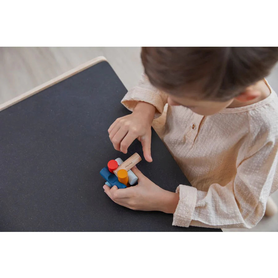 PlanToys - Log Puzzle - PlanMini - PlanToys - littleyoyo.ca