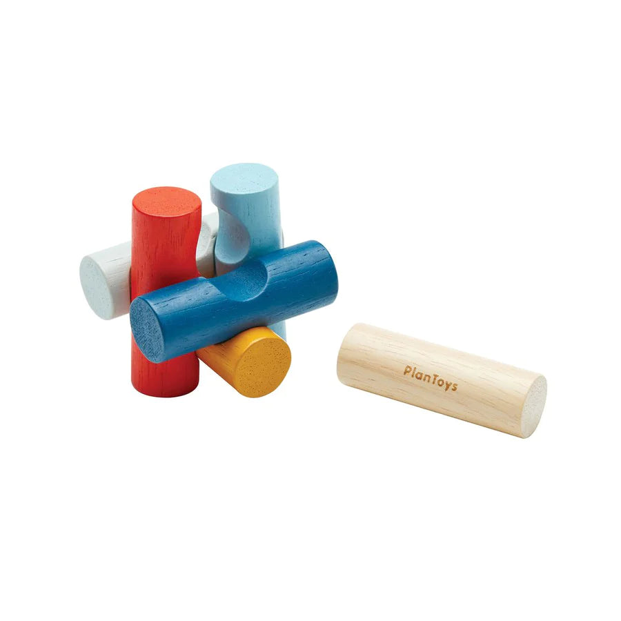 PlanToys - Log Puzzle - PlanMini - PlanToys - littleyoyo.ca