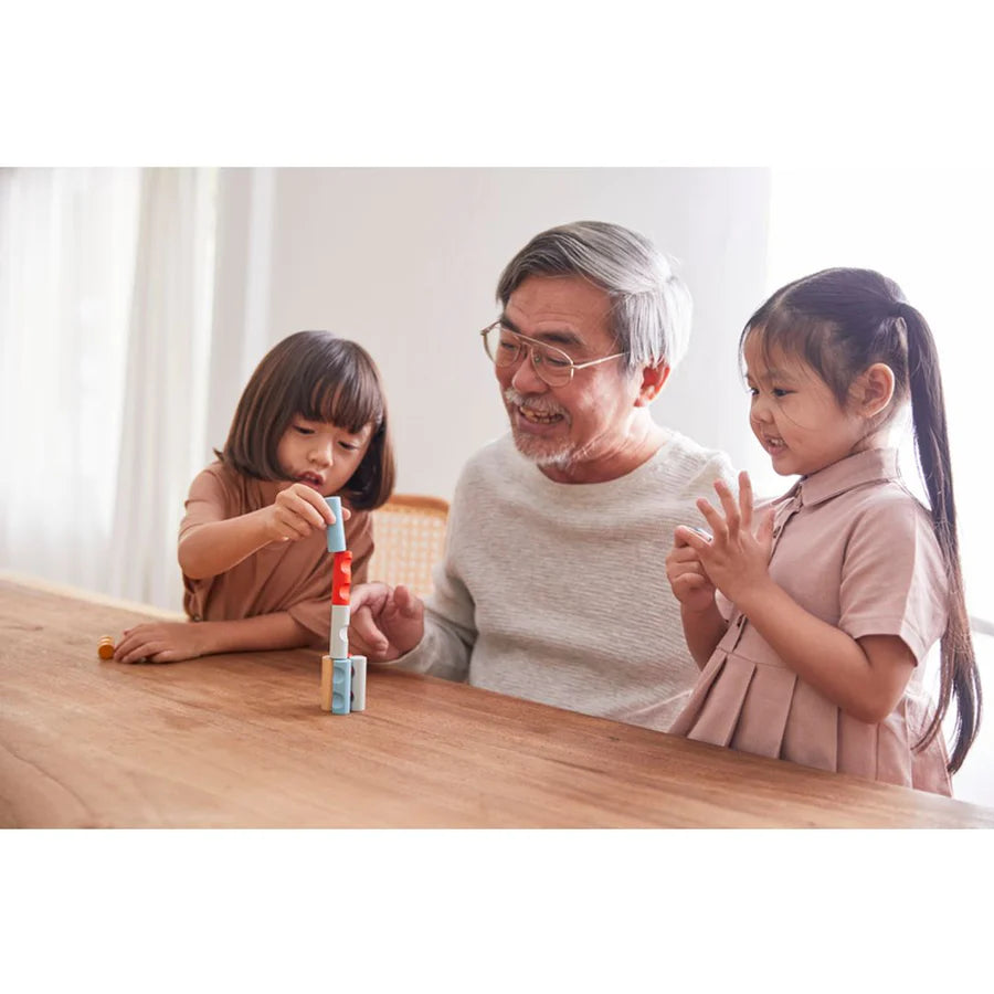 PlanToys - Log Puzzle - PlanMini - PlanToys - littleyoyo.ca
