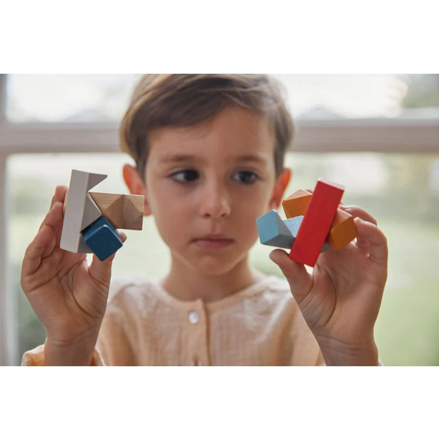 PlanToys - Rectangular Puzzle - PlanMini - PlanToys - littleyoyo.ca