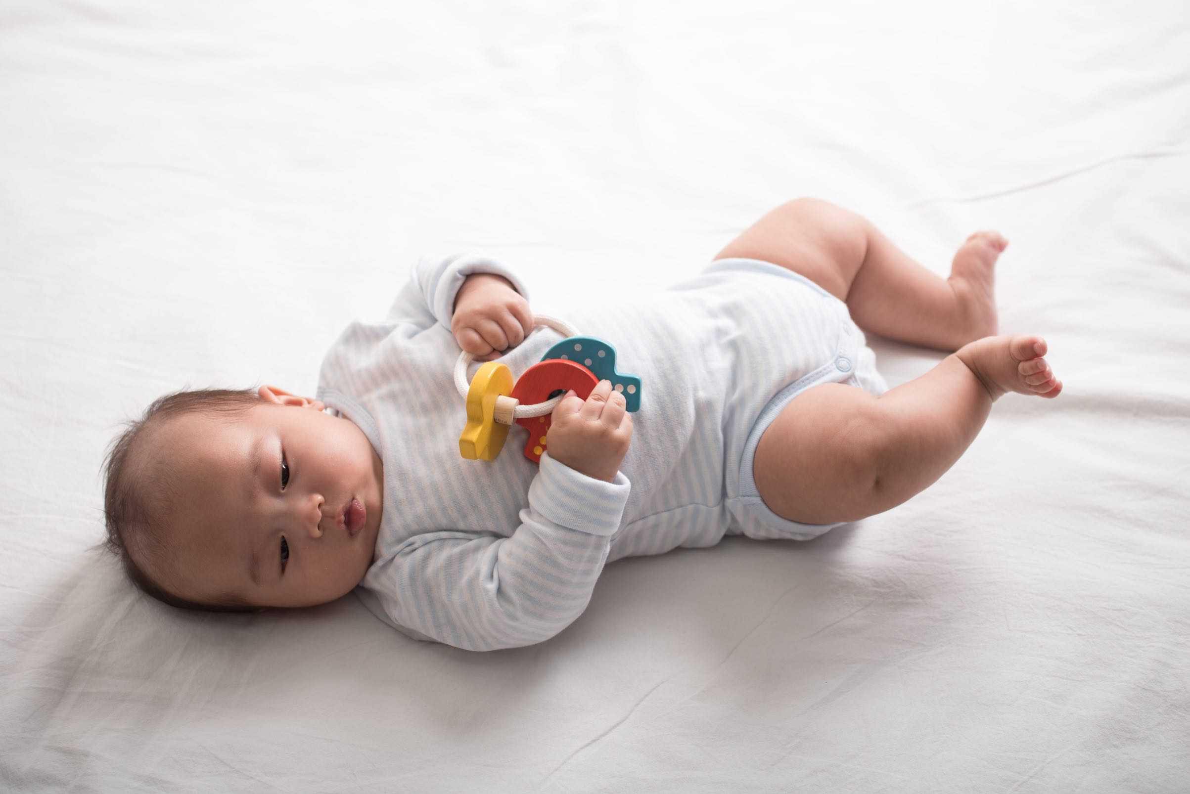 PlanToys - Baby Key Rattle - PlanToys - littleyoyo.ca