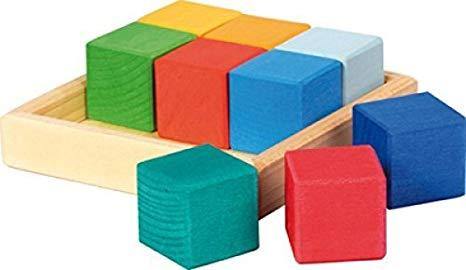 Gluckskafer - Construction Kit Cubes - 9 pieces - Gluckskafer - littleyoyo.ca