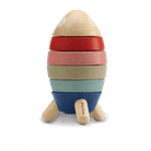 PlanToys - Stacking Rocket - Orchard - PlanToys - littleyoyo.ca