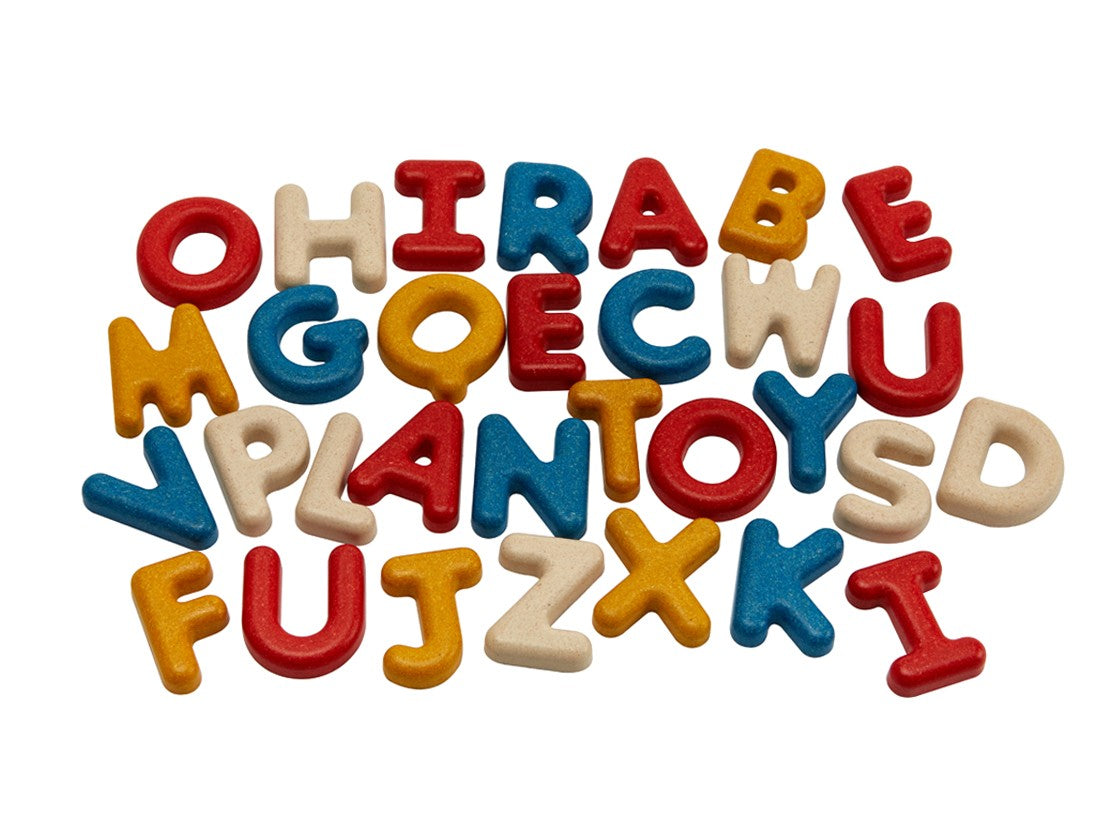 PlanToys - Upper Case Alphabet - PlanToys - littleyoyo.ca