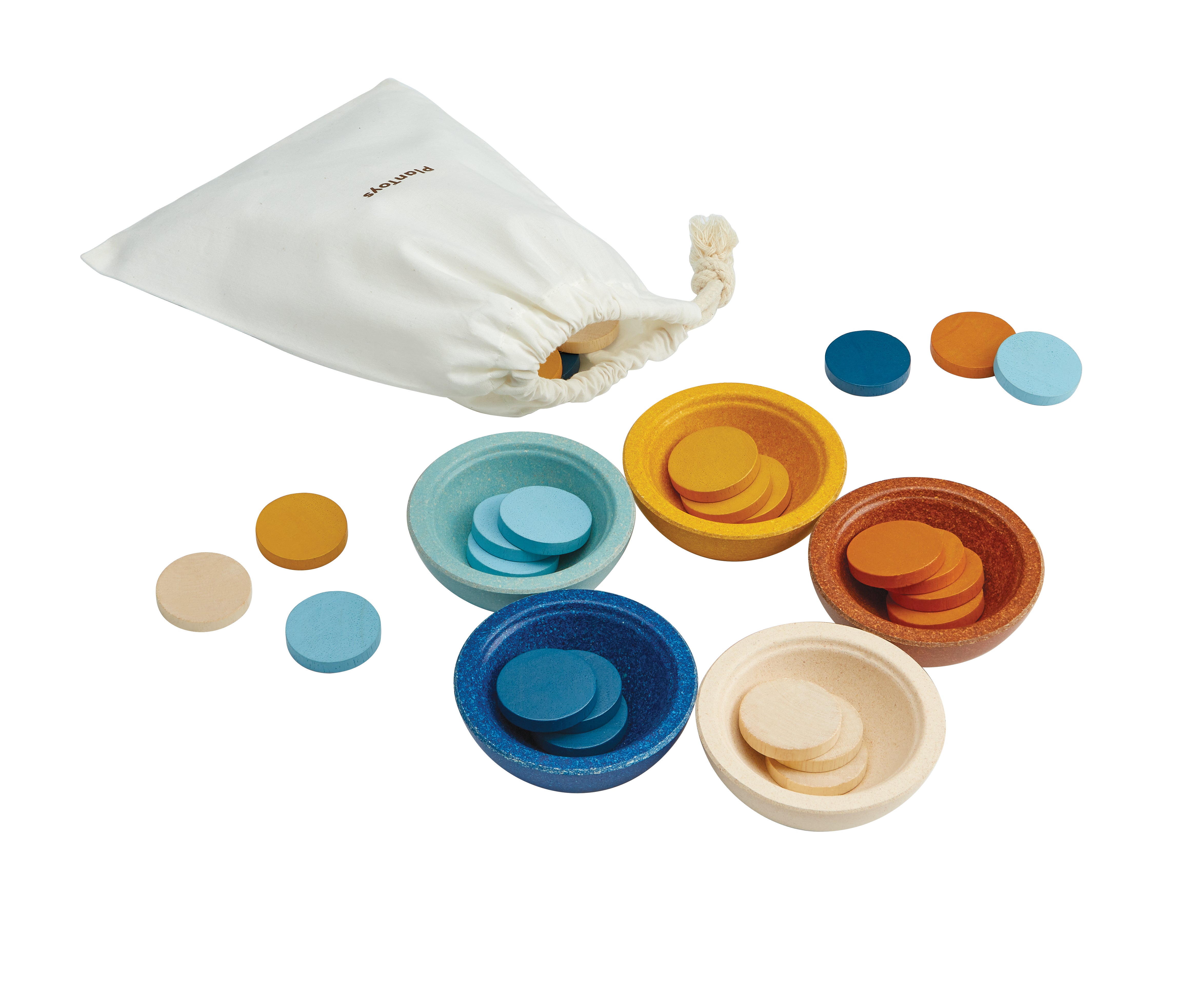 PlanToys - Sort & Count Cups - Orchard - PlanToys - littleyoyo.ca