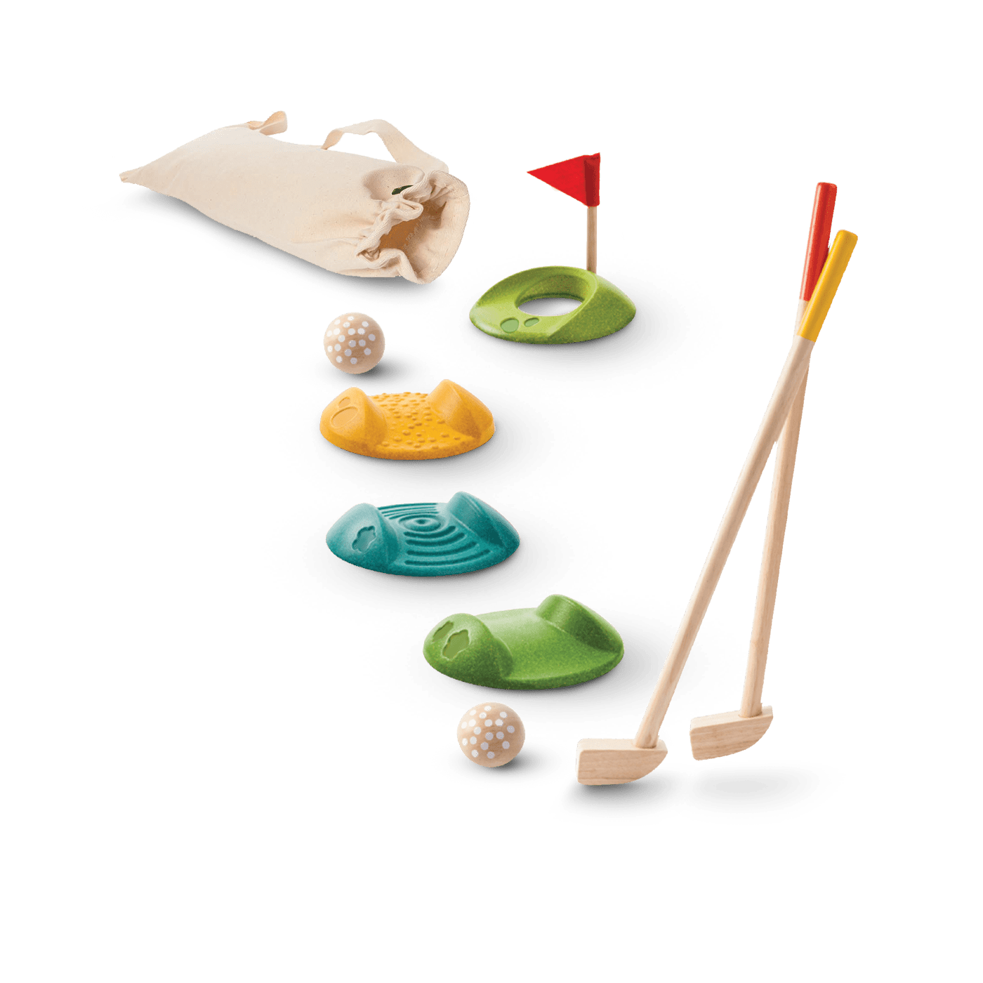 PlanToys - Mini Golf Set - Full Set - PlanToys - littleyoyo.ca