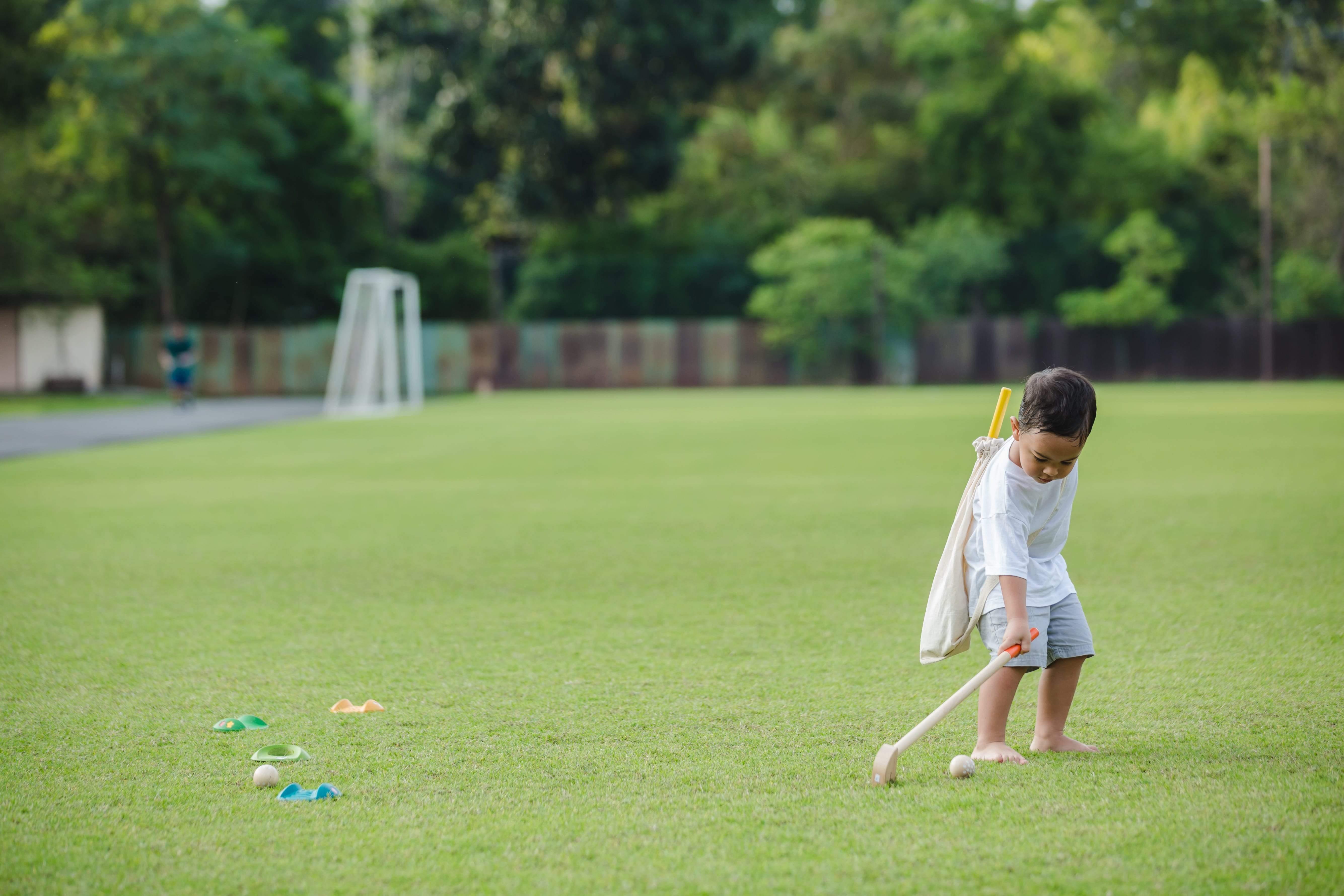 PlanToys - Mini Golf Set - Full Set - PlanToys - littleyoyo.ca