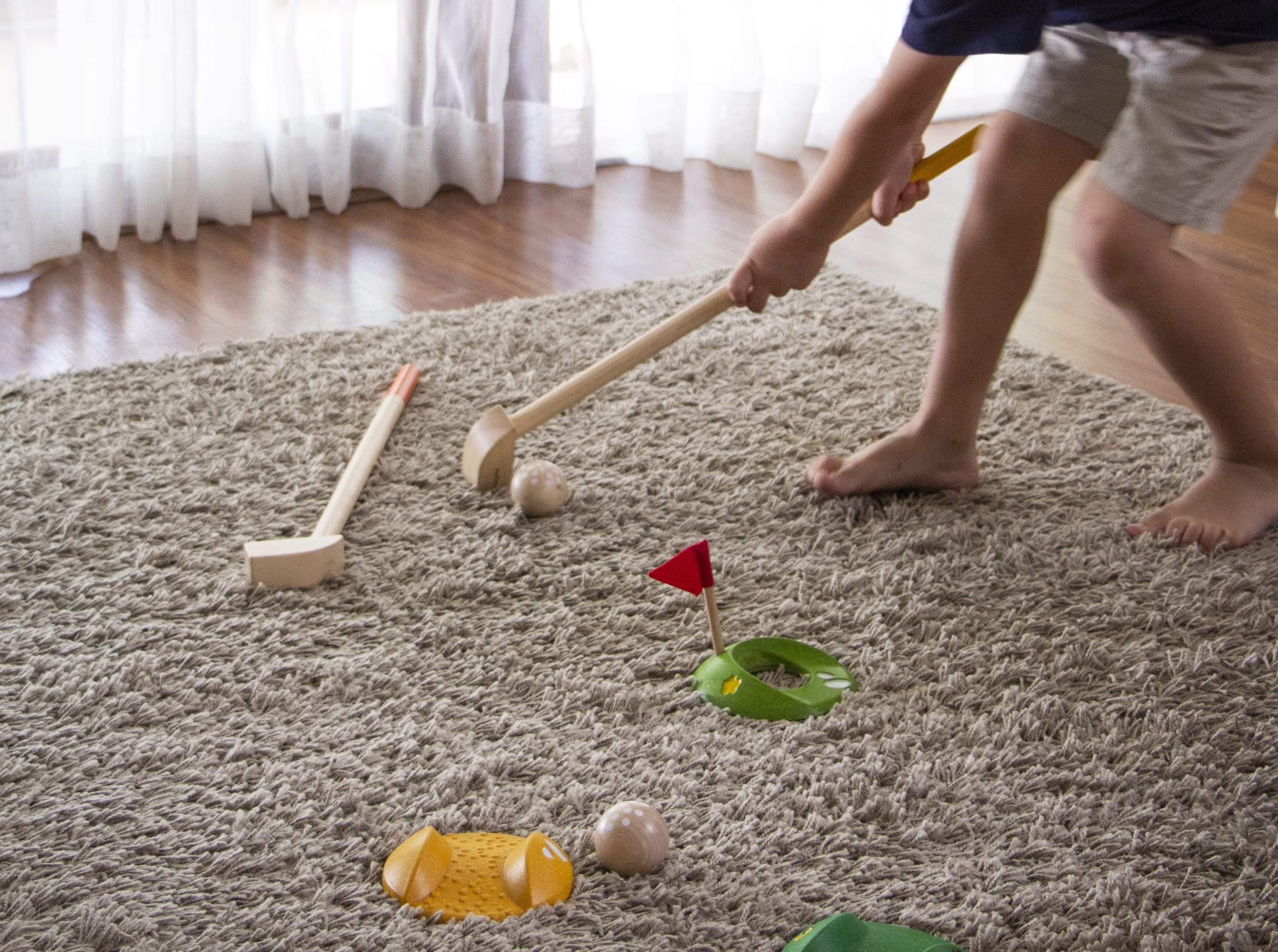PlanToys - Mini Golf Set - Full Set - PlanToys - littleyoyo.ca