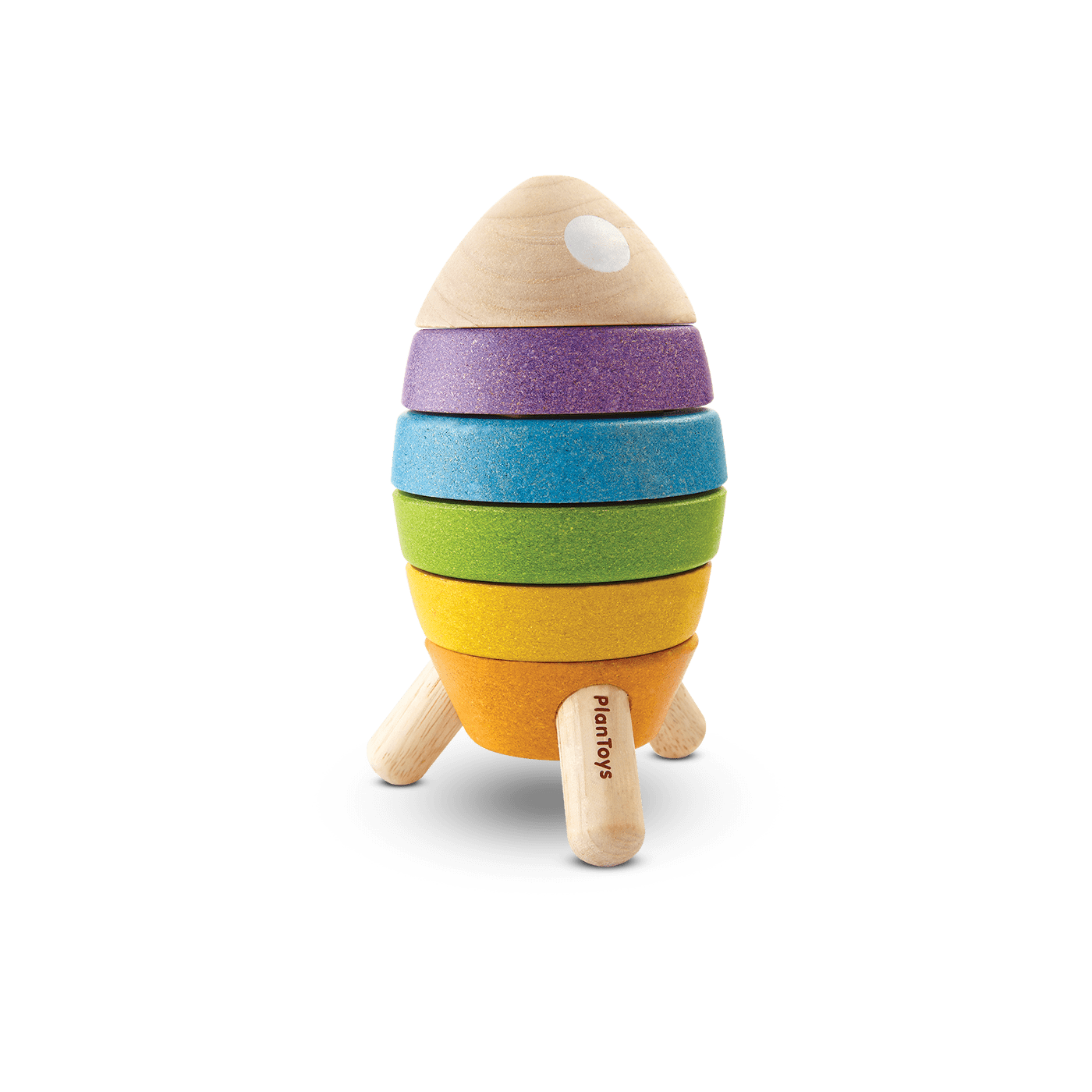 PlanToys - Stacking Rocket - PlanToys - littleyoyo.ca