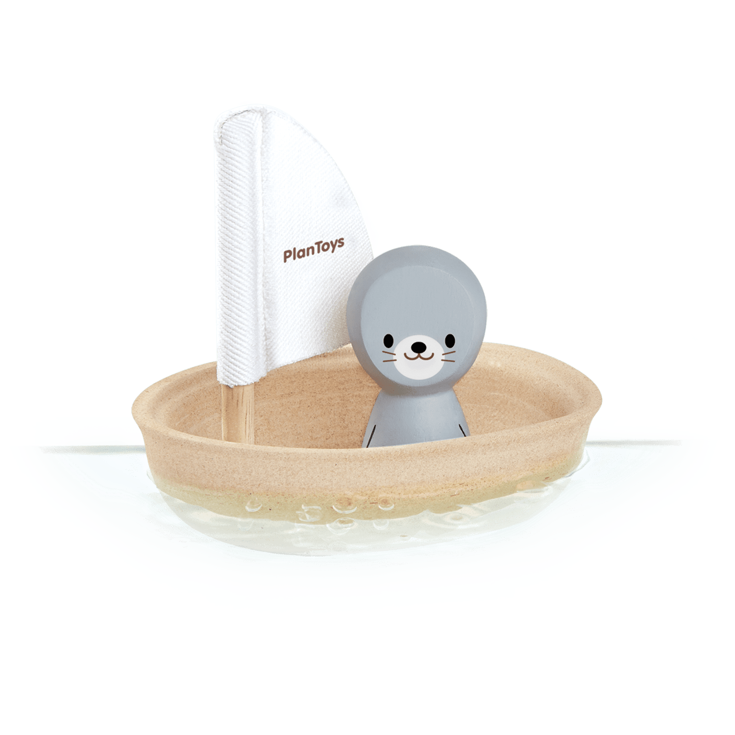 PlanToys - Sailing Boat - Seal - PlanToys - littleyoyo.ca