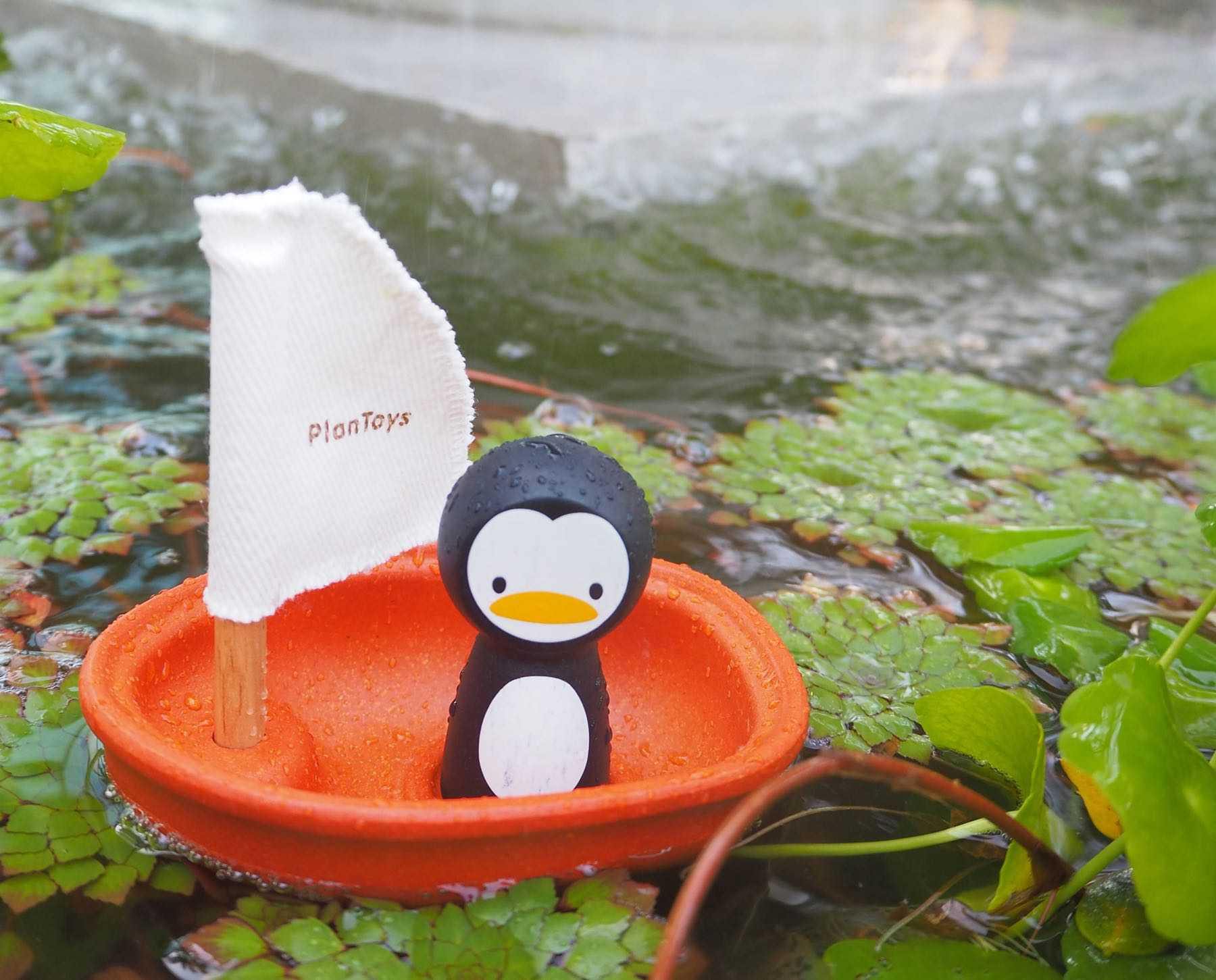 PlanToys - Sailing Boat - Penguin - PlanToys - littleyoyo.ca