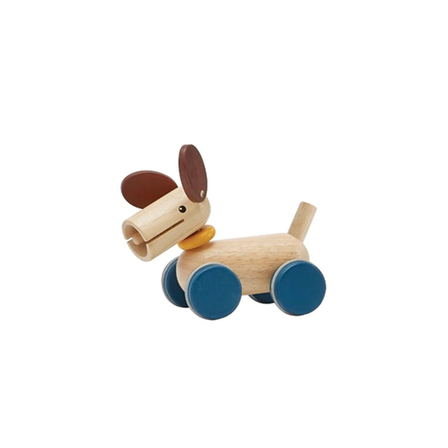 PlanToys - Push & Pull Puppy - PlanToys - littleyoyo.ca