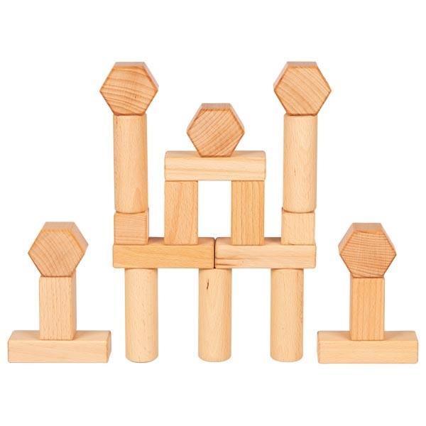 Goki Nature Building Blocks Refined with Walnut Oil - Goki - littleyoyo.ca