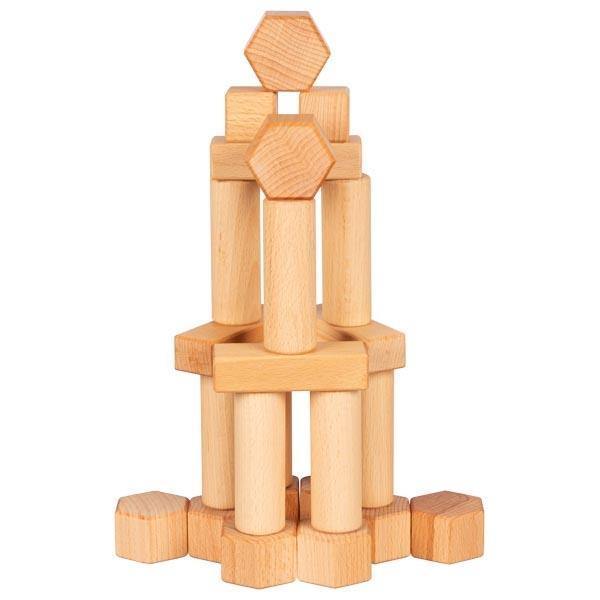 Goki Nature Building Blocks Refined with Walnut Oil - Goki - littleyoyo.ca