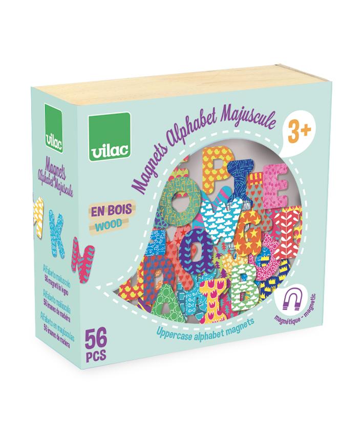 Vilac - Magnets Alphabet Upper Case - Vilac - littleyoyo.ca