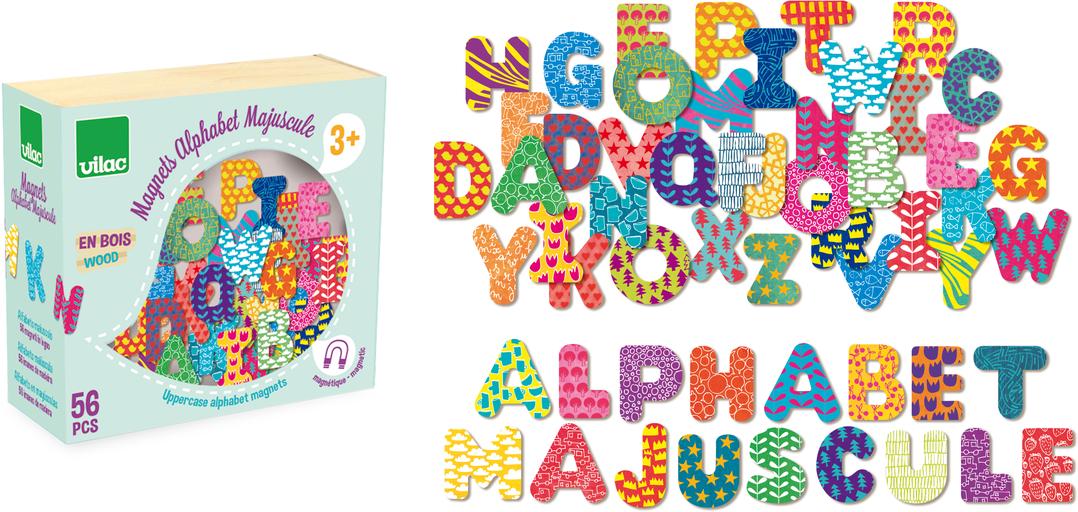 Vilac - Magnets Alphabet Upper Case - Vilac - littleyoyo.ca