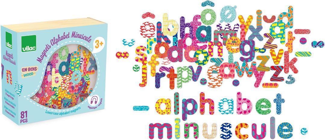 Vilac - Magnets Alphabet Lower Case - Vilac - littleyoyo.ca