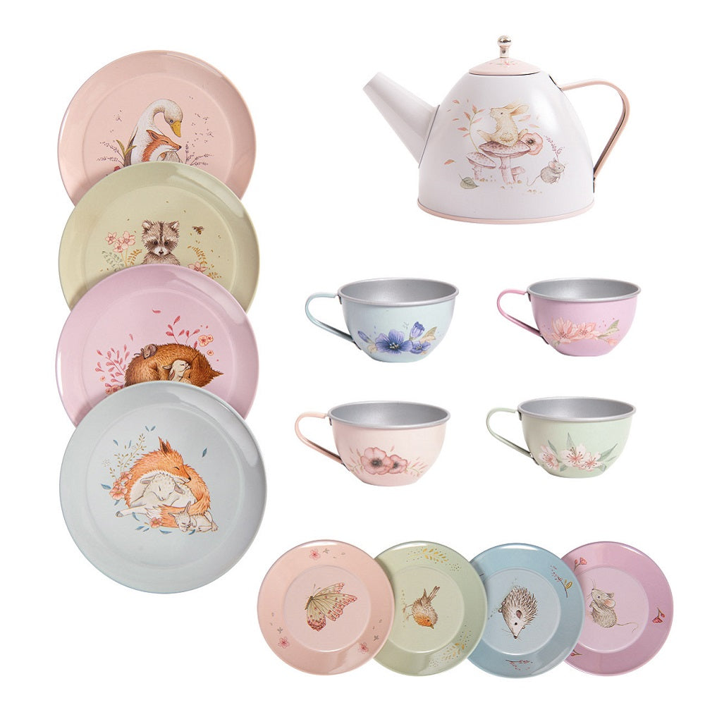 Moulin Roty - Les Rosalies Tea Set - Moulin Roty - littleyoyo.ca