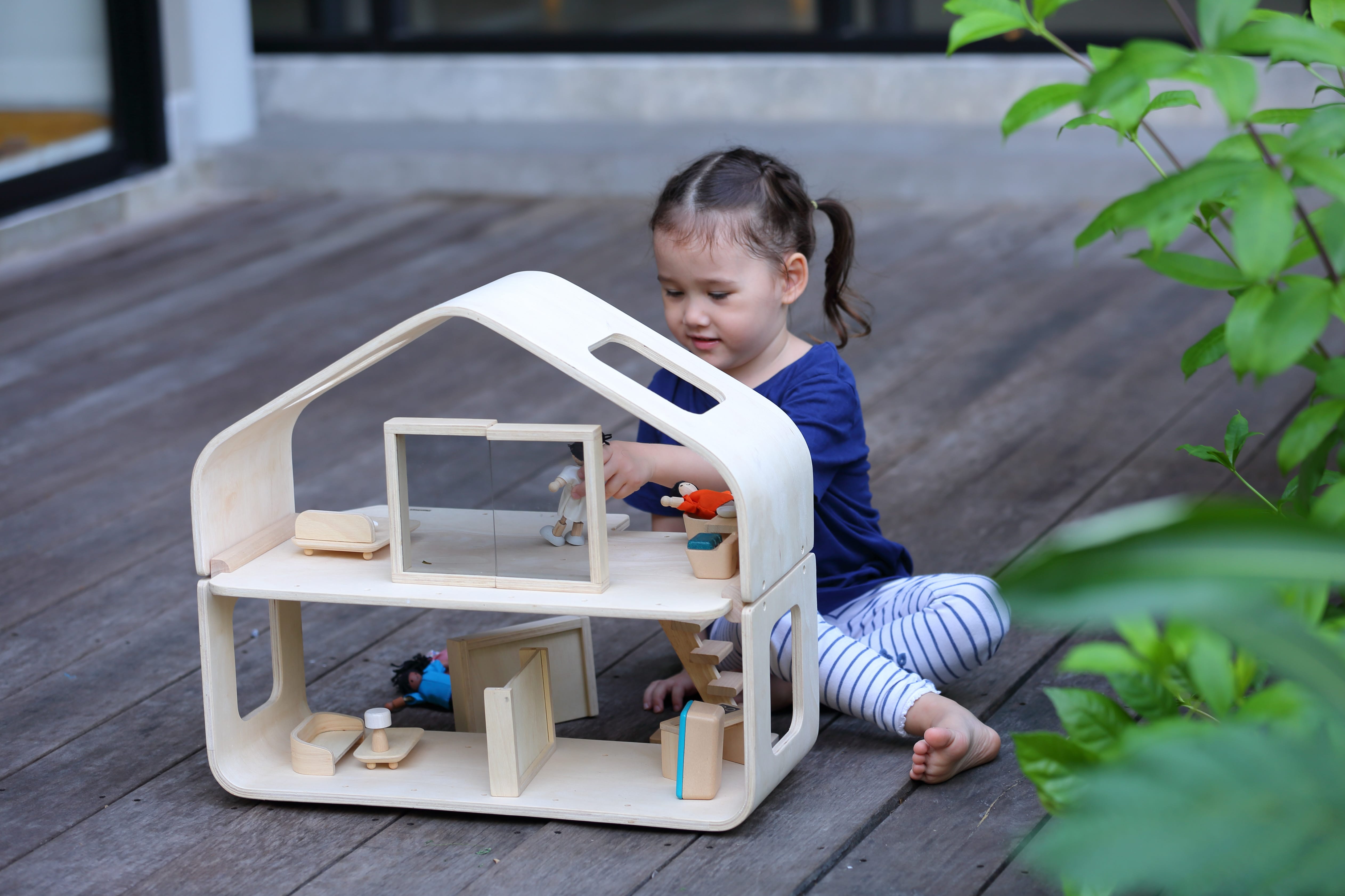 PlanToys - Contemporary Dollhouse - PlanToys - littleyoyo.ca