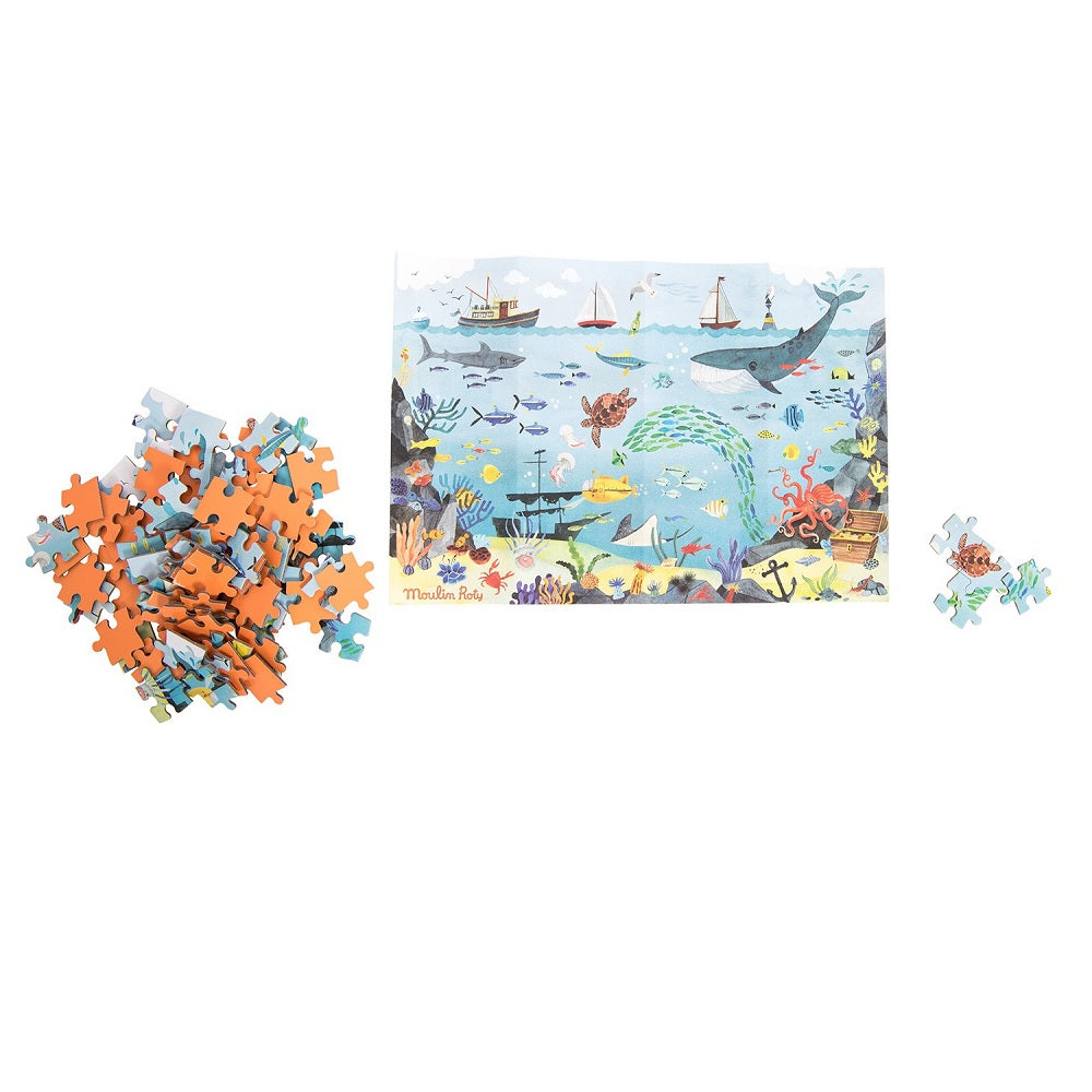 Moulin Roty - L'Explorateur - Puzzle, Ocean - Moulin Roty - littleyoyo.ca